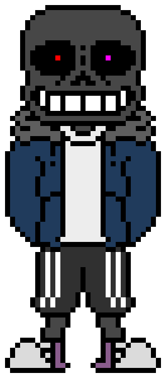 [d6b045] Fear Sans: Damn it I shouldn't of saved him...  but i just had to