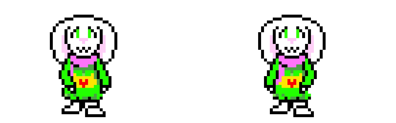 [b7731b] asriel walking sprites