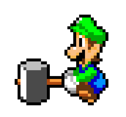 [4c5f26] Luigi (Hammer)