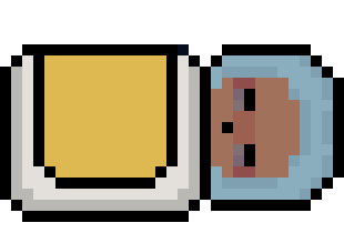 [1455b3] danganronpa pixel sprite base falling_acorn