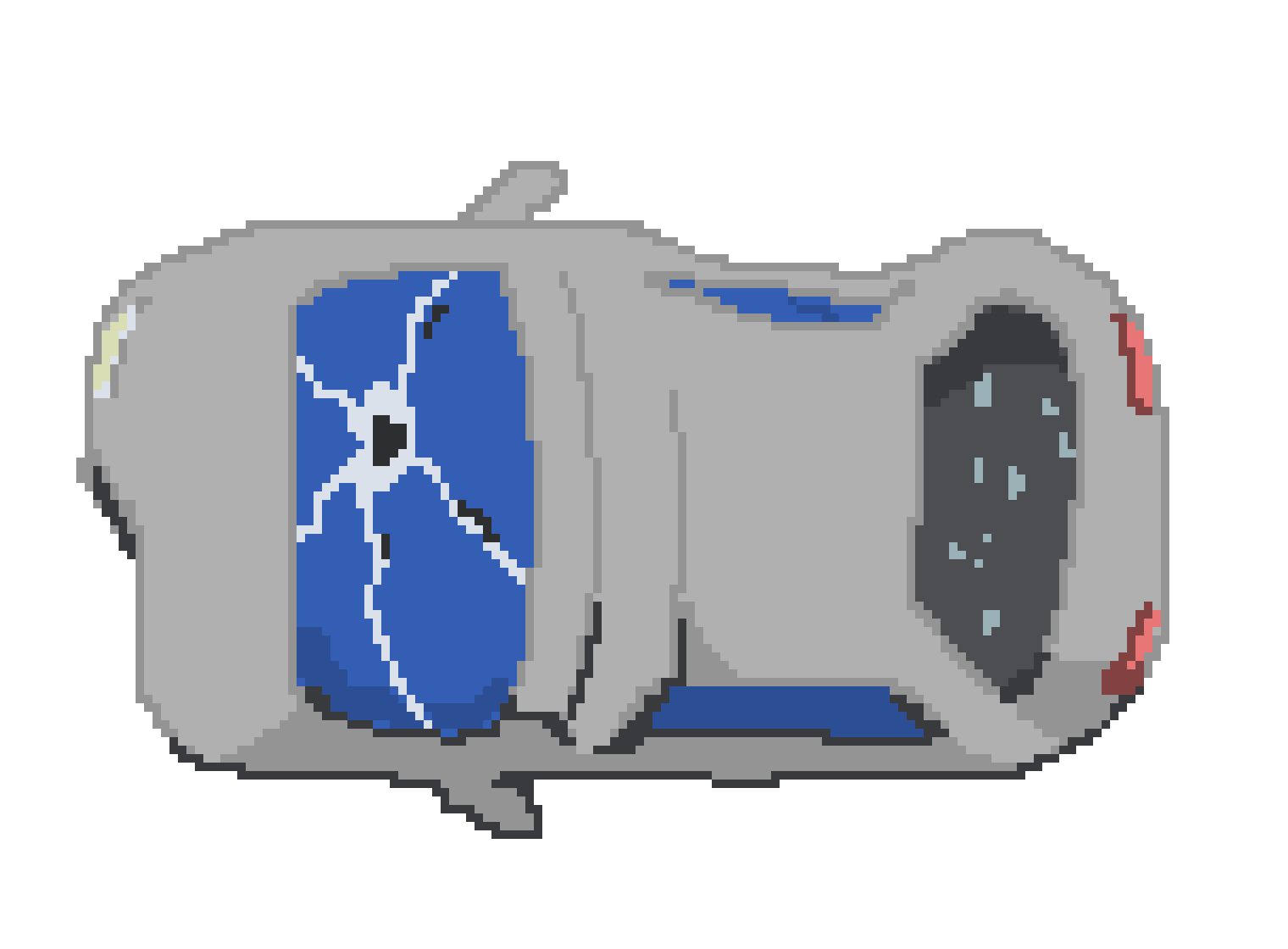 [16c401] BrokenCarTopDown