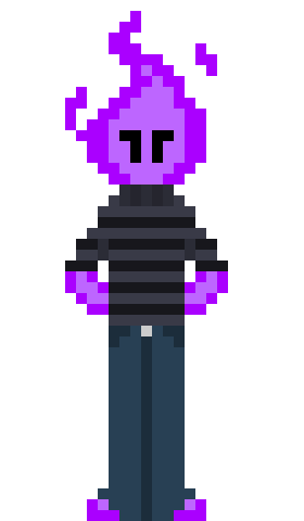 [4793a2] -lands and turns into fire form- i see theres more people here...pleasure to meetcha blue hoodie and...what ever the hell the other person is...the names inferno