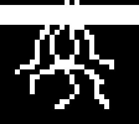 [efbd48] the underground roots (they don't look like this the roots actually are like veins and have eyes attached)