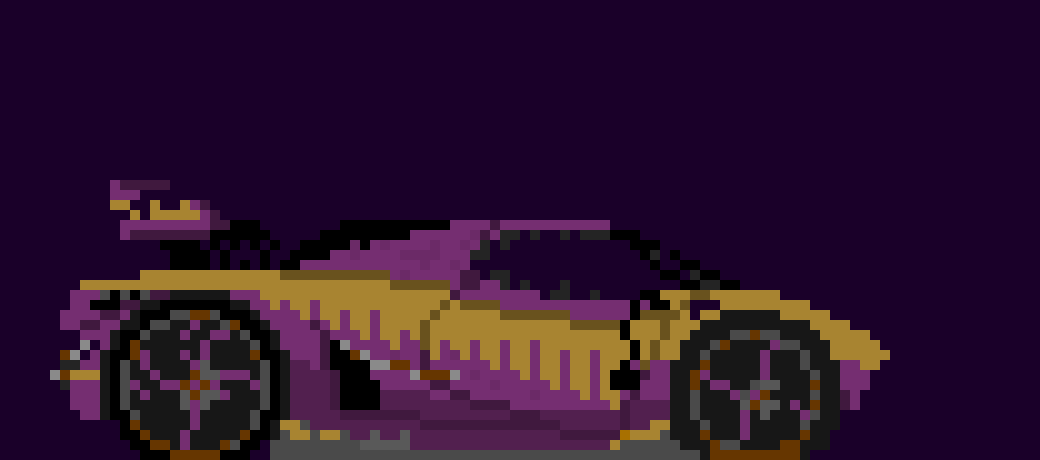 [aeaddc] [Ekusukariba] * an abandoned supercar just sits in the woods rusted up*