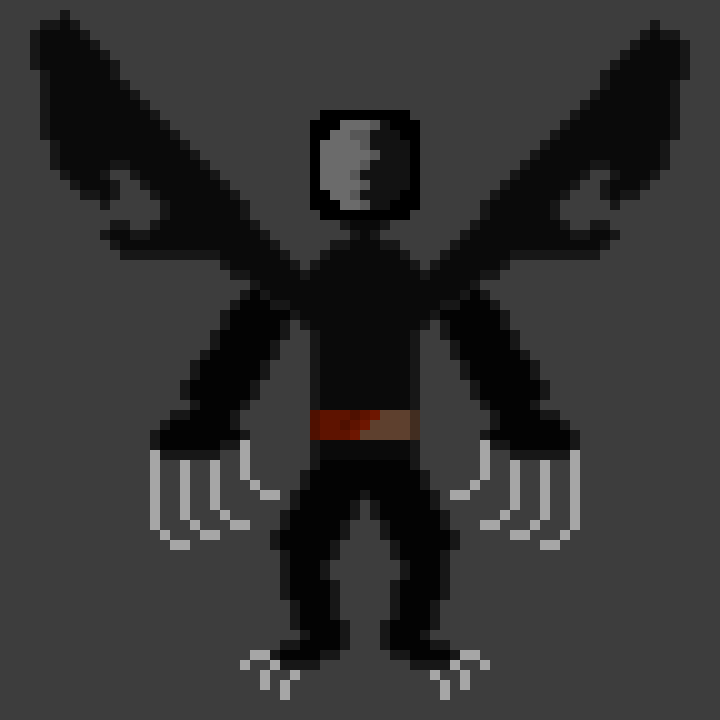 [25d002] *It rips off the Hunter's head and crushes it's skull, throwing it at the wall, before continuing to feed on the corpse*