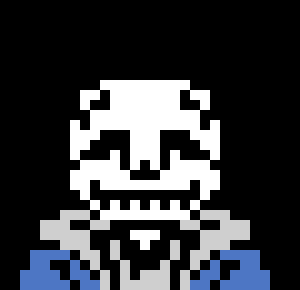 [57dac4] *Summons a bone next to John.* This is a friendliness bone, it gives you extra HP!