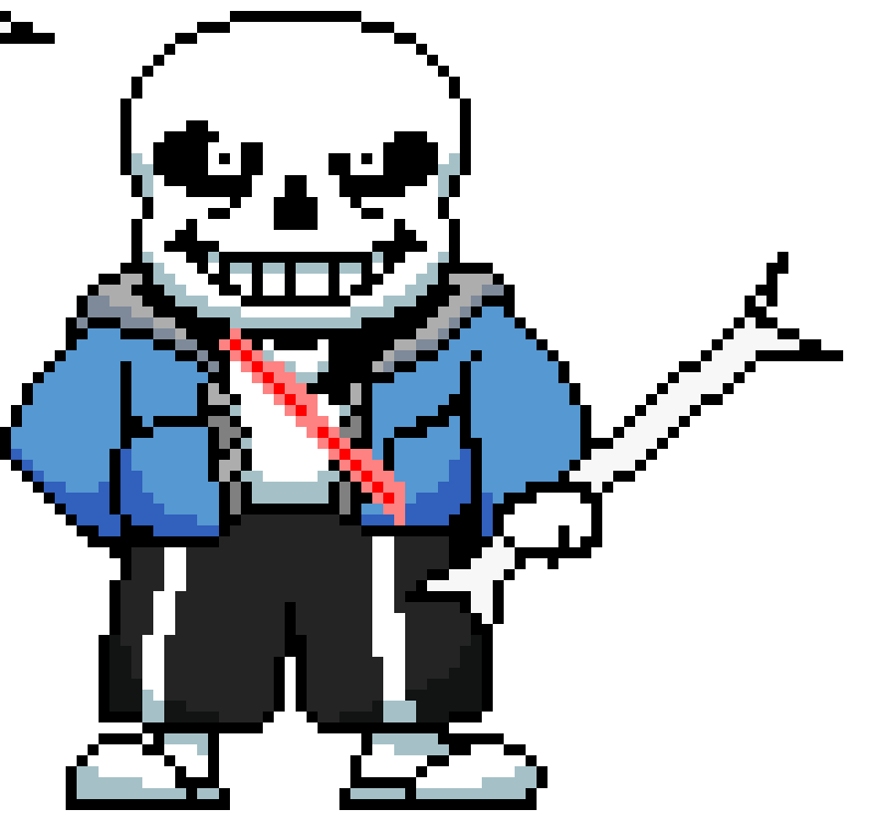 [a18657] Undertale Last Breath Sans Sprite. (But Not Actually...)