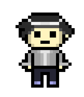 [c2a4da] danganronpa pixel sprite base. Rentso