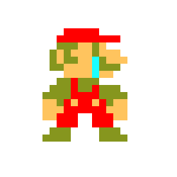 [9fa88c] *he can't help but cry* Mario: he also killed my good old pal yoshi... - Spectral 