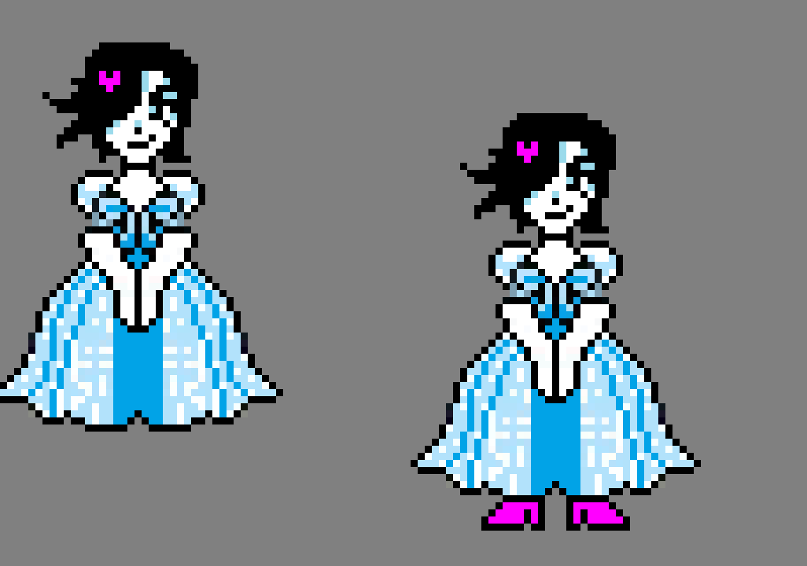 [8abefe] Mettaton EX-Does Mettaton look better or worse with the heels?