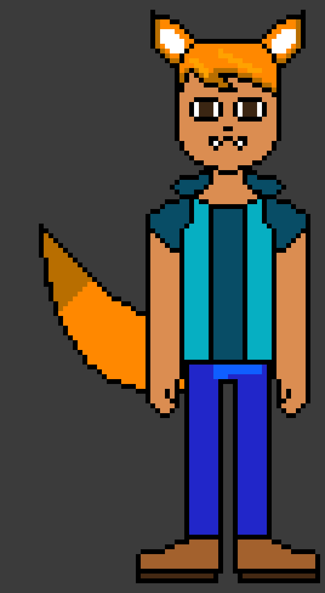 [4fbda4] i just got the tail colored- Evan