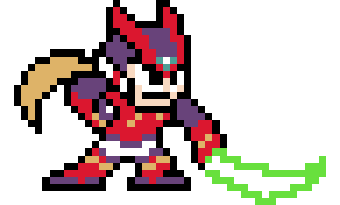 [6a7879] Zero (Z-Saber) (Slice Downward) (Frame 3)