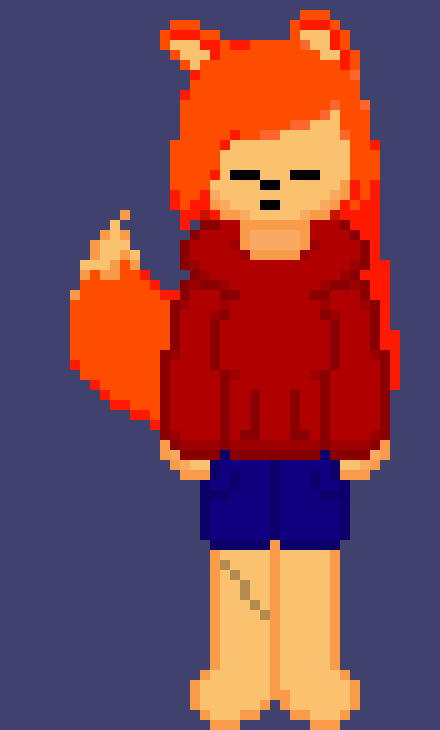 [2ad846] *rain still pours hard* -Foxlya