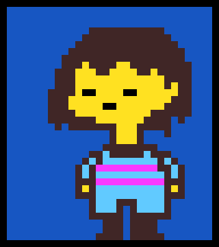 [9664c4] Frisk From Undertale.