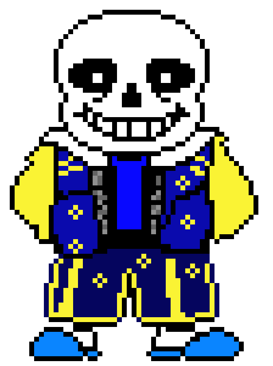 [6c2c36] Outertale Sans Sprite (Issac) 