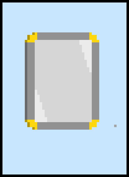 [6d2cbd] Mirror art no border