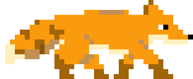 [b8d3c8] fox walking 2