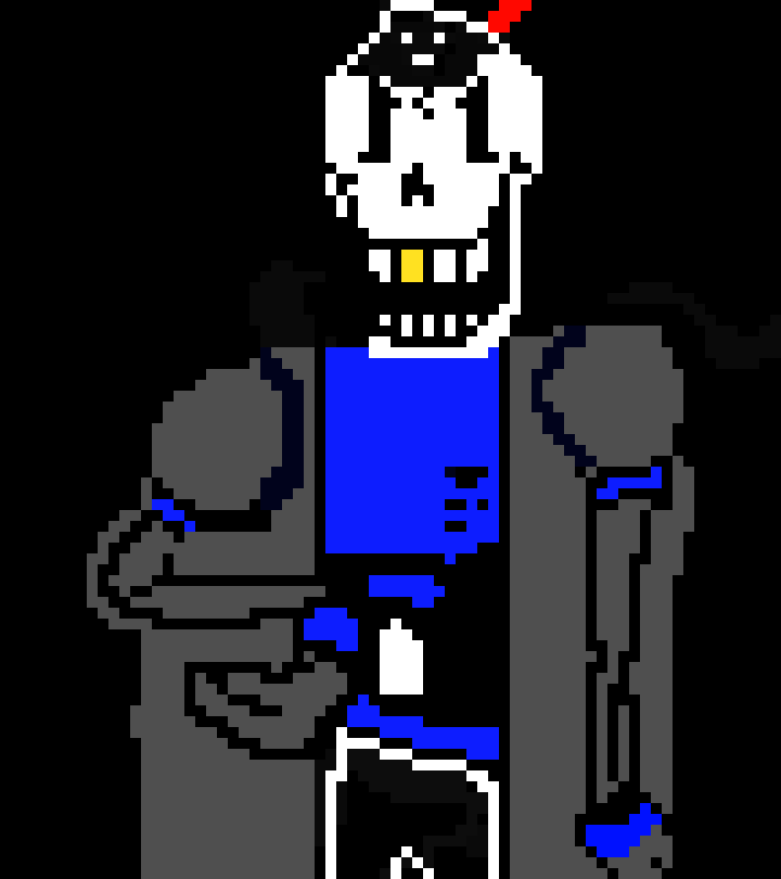 [9664c4] Pirate Papyrus battle sprite
