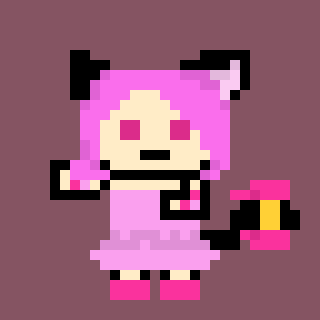 [eaaff7] danganronpa pixel sprite base Ichigo