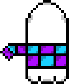 [9664c4] Napstablook back - RefugeeTale