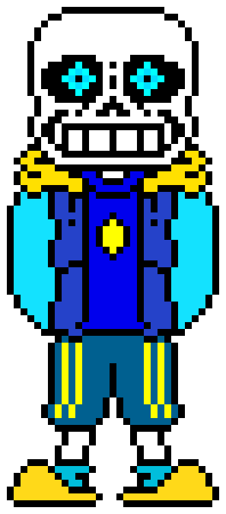 [d6b045] Outer!Stare: Lemme join in! *He stabs Poppy Sans with a Sharp bone*