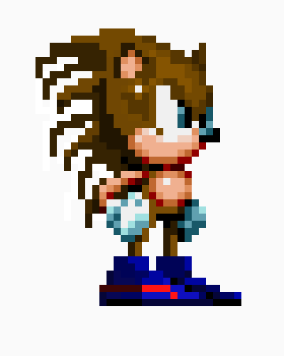 [4344ee] Sonic the Comic Unpowered Sonic 