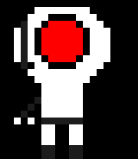 [a49514] (That was Boberts creator talking.) *the slash makes him stop walking*