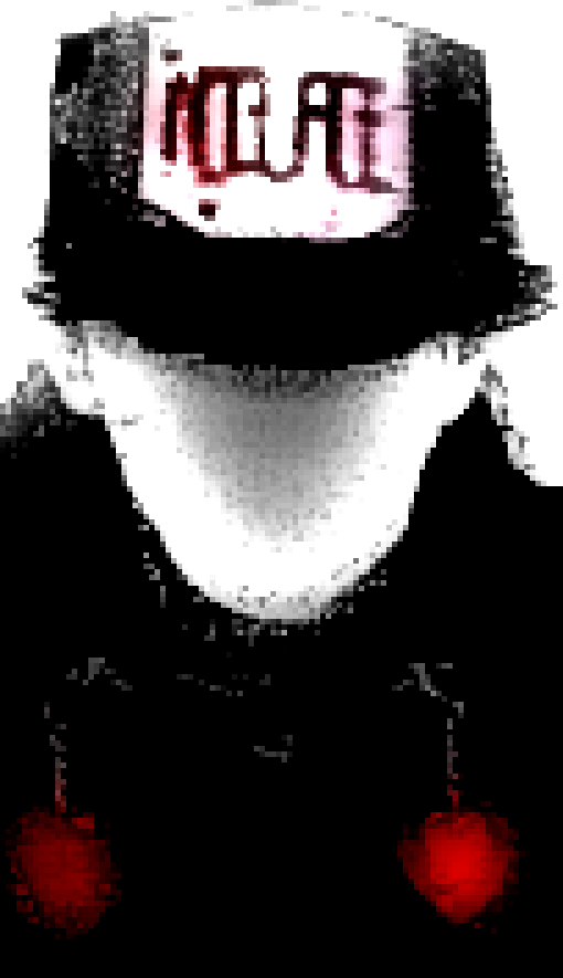 [024523] [Andre] [But yeah the NOGUAGE hat and the heart chained hood i have irl as well, so andre is a me irl reference