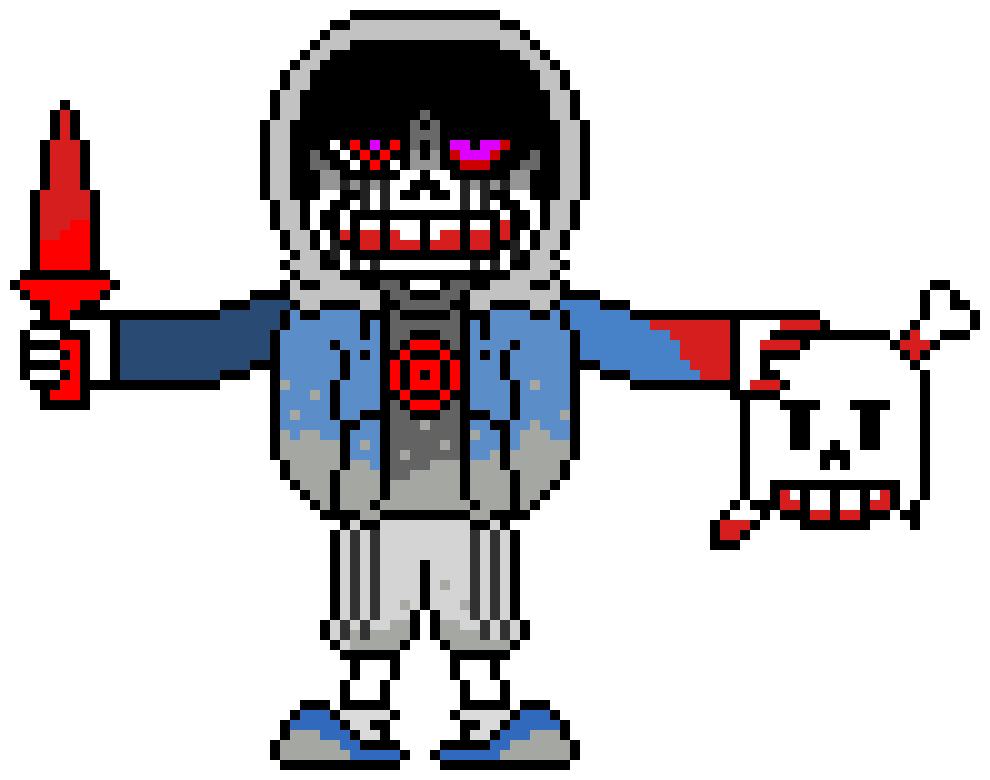 [d6b045] Satsujinki Sans: *Slashes InsanityTerror Fusion Four Times*