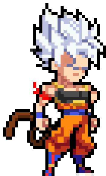 [33902f] Ssj UI Goku (bardock armour)