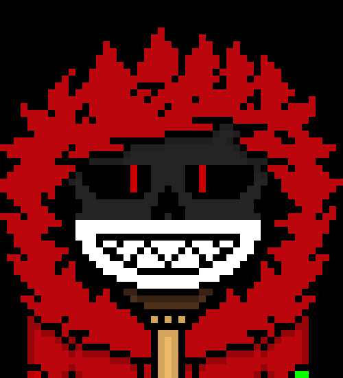 [7c78a2] *he looks over at Terrorverse as Shark shakily grabs his arm, unable to breath* what do you want?