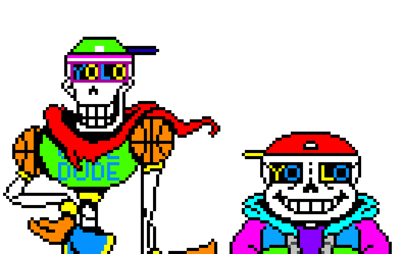 [64d91f] Underfresh Sans and Papyrus