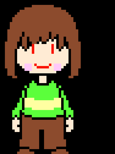[401102] NEVER!!! *slashes sans 40 times straight nonstop*D I E!!-CHARA =)