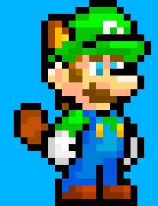 [b7731b] Racoon luigi