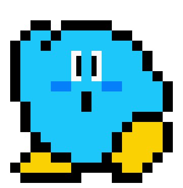 [9418cd] OC Kirby (8-Bit) Sprite
