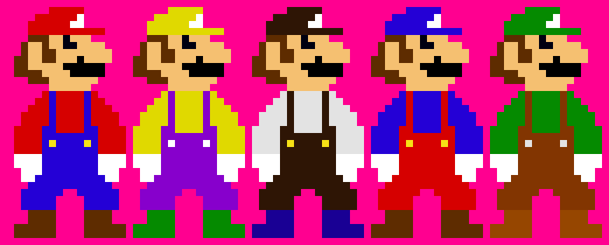[9664c4] Mario's Pattle Swap (SSBM) in 8-Bit