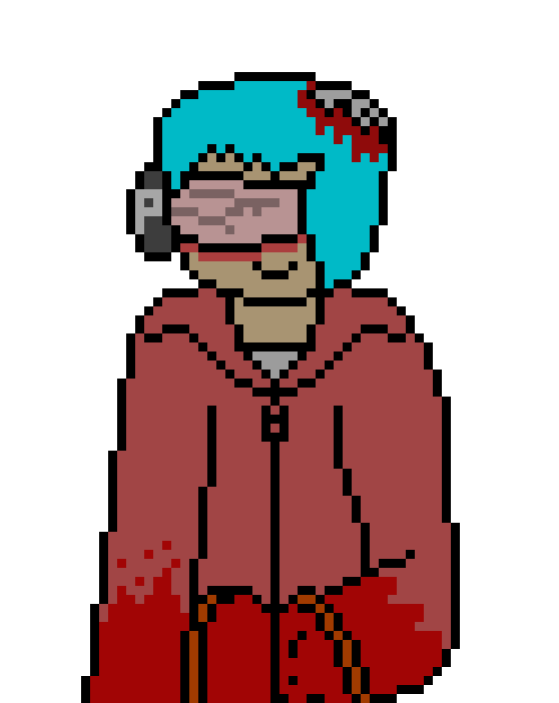 [5b2f3e] hrrrm..... running out of meat..... let ACHIEVE SOME! -walks around-