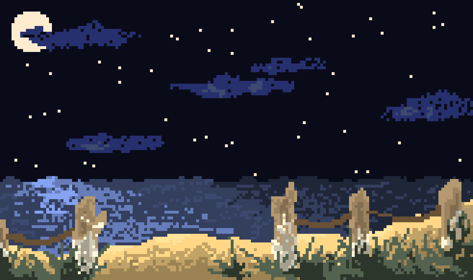 [9664c4] Chesapeake Bay at Night