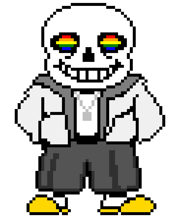 [fe8496] Sans DDD Glowing eye