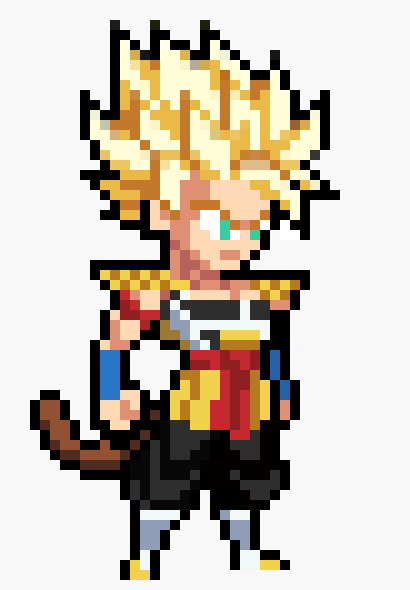 [24f17b] ssj2 bardock (kakarot)