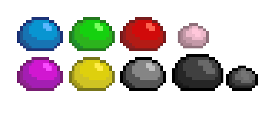[792f74] Thats 9 out of 25 slimes drawn... Next is the Umbrella slime, and do you know why its my favorite?