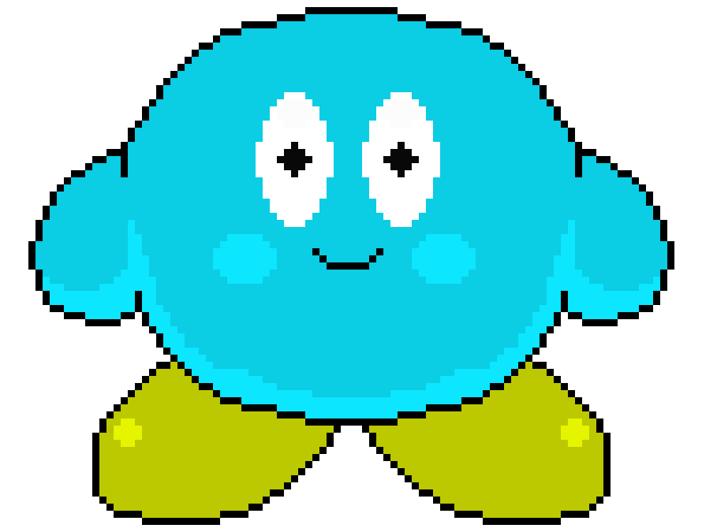 [9418cd] Kirby Pixel Art OC