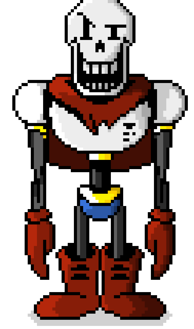 [da34d9] UNDERTALE: Golden Edition - The Great Papyrus Battle Sprite.