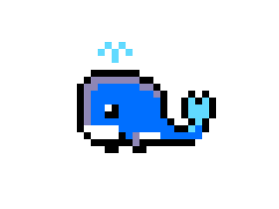 [e3be5b] Pixel Whale
