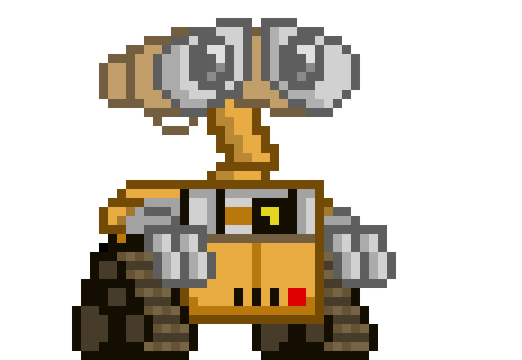 [45d928] -Wall-E rolls into pam-