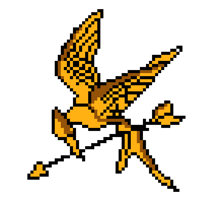 [9664c4] Pixel art Template 8