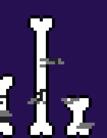 [b63bdb] *he makes bones come out of the ground and stab himself in the chest, ribs and back*