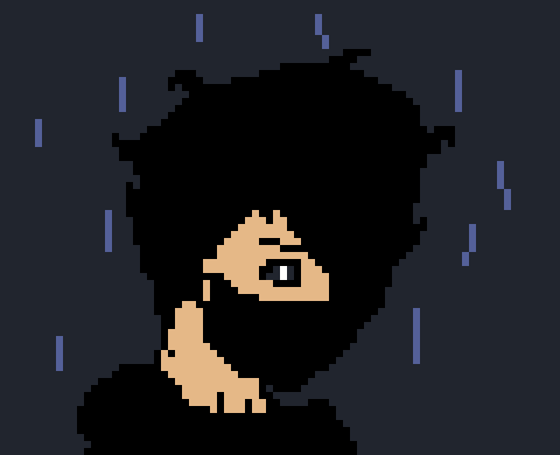 [e62ffc] Yeah, Have you noticed, It` raining, We`re outside..But I really don`t care..