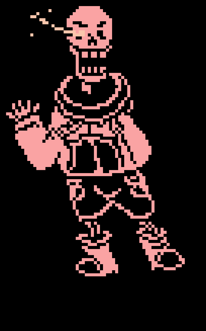 [b0a3a4] Sans: he looks like hes gonna fall to the floor now 