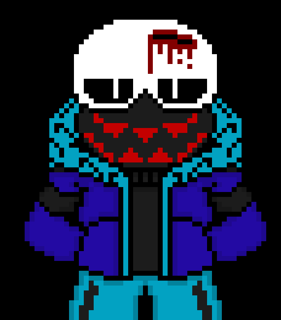 [7c78a2] ug *mutters: "fucking bastard." He pulls up the reset button and resets (Shark has more Determination than Frisk in this au)